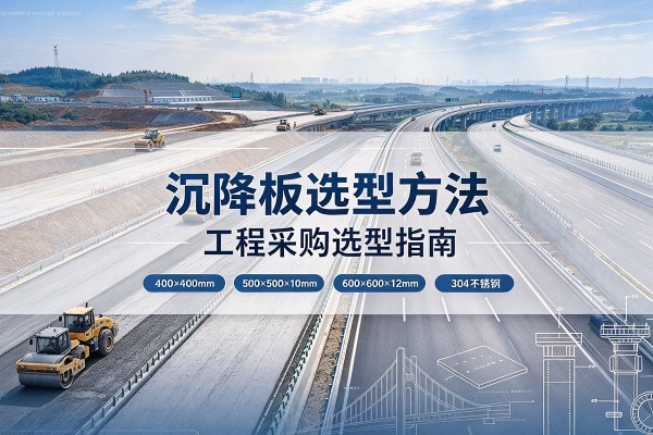 紫金沉降板选择方法