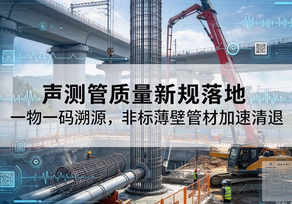 紫金声测管质量新规落地，一物一码溯源，非标薄壁管材加速清退
