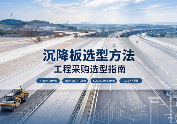 紫金沉降板选择方法