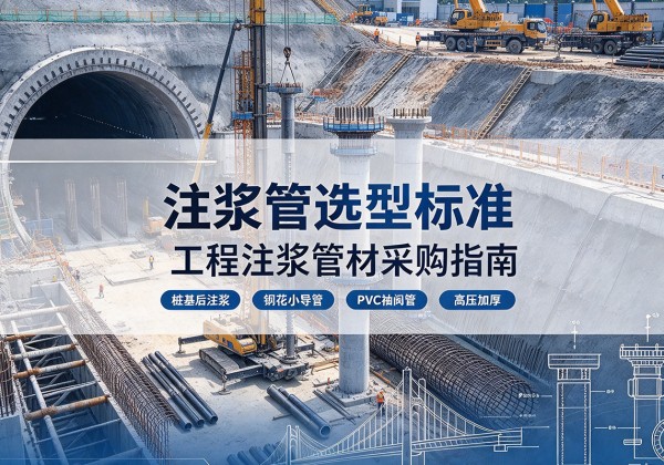 紫金注浆管选型标准